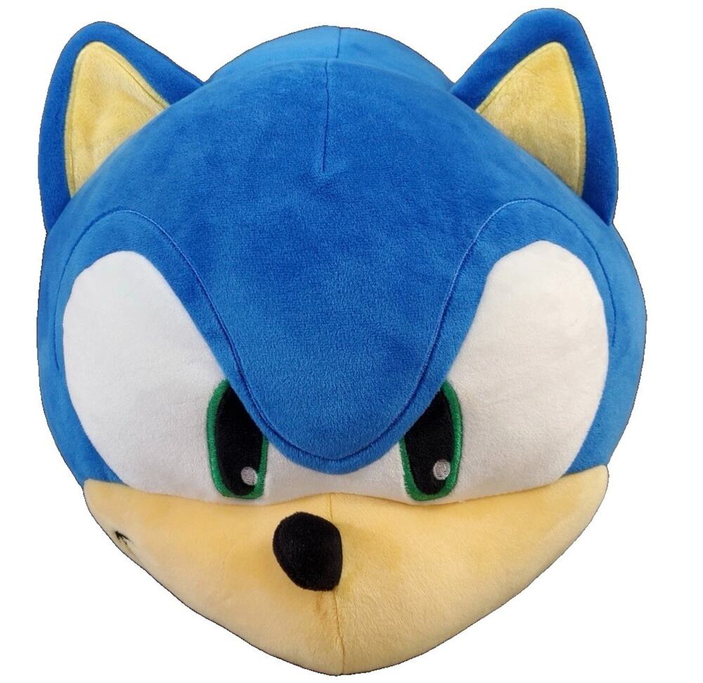 Sonic The Hedgehog Large Head Plush Tomy Club Mocchi-Mocchi Stuffed Animal